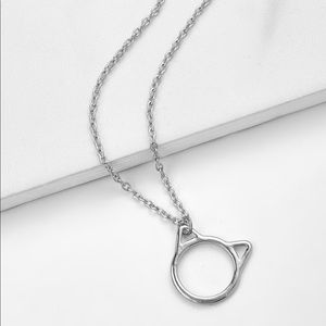 $4 add on item - Hollow Cat 🐱 Pendant Necklace